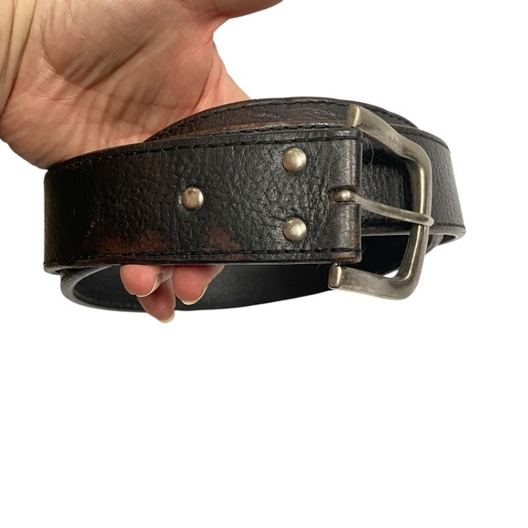 Wolverine Thick Leather Work Belt Mens  44  46  48  XXL XXXL XXXXL - Picture 2 of 8